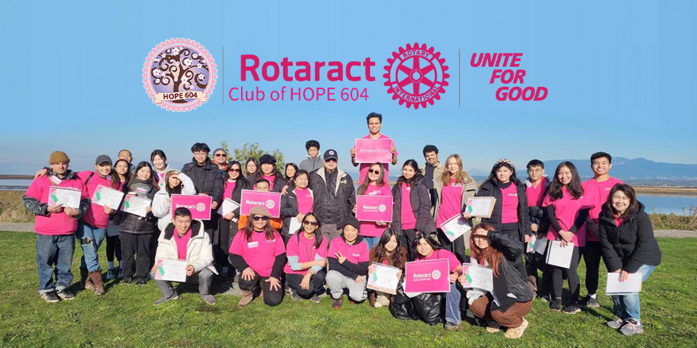 Rotaract Club of HOPE 604 community service project, Rotaract HOPE 604, HOPE 604.