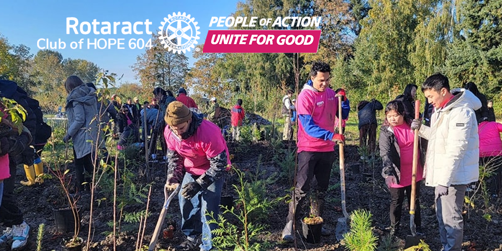 Rotaract Club of HOPE 604 community service project, Rotaract HOPE 604, HOPE 604.